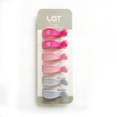 LAT 6 Pack Stroller Pegs Clips to Hook Muslin Blanket to Canopy Prams