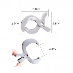LAT 6 Pack Stroller Pegs Clips to Hook Muslin Blanket to Canopy Prams