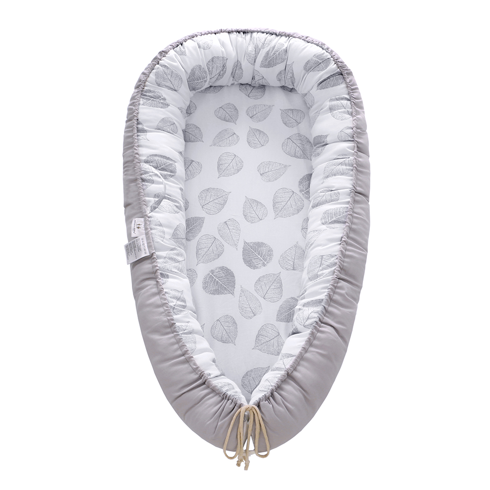 Soft Cosleeper for Baby in Bed Infant Lounger with Double-Sided Pillow Machine Washable Cushion Comfortable Dinoland Baby Lounger Nest Breathable 100% Cotton Portable Newborn Sleeper 