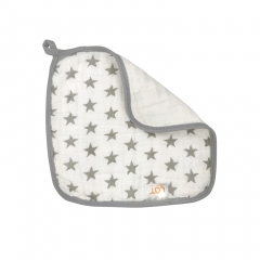 LAT Towels of textile for use in connection with babies， Absorbent Muslin Baby Drool Bib Washcloths Handkerchief Saliva Wipes for Toddlers Boys / Girl